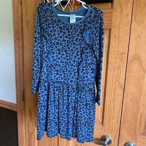 Girls Leopard Print Dress Size 6/6x